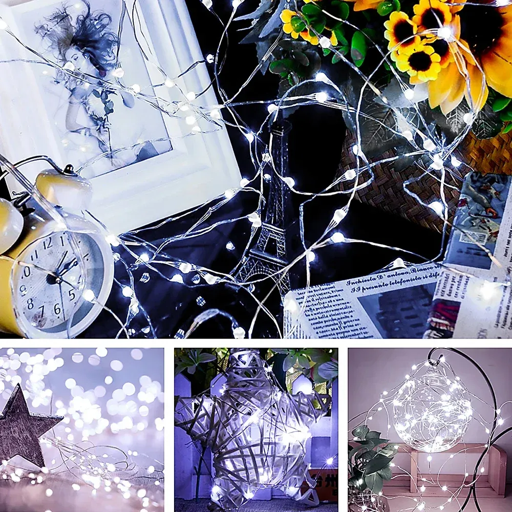 Waterproof USB LED String Lights - 5M/10M/20M Copper Wire Fairy Lights for Christmas, Weddings, Parties & Home Decor showcase 11