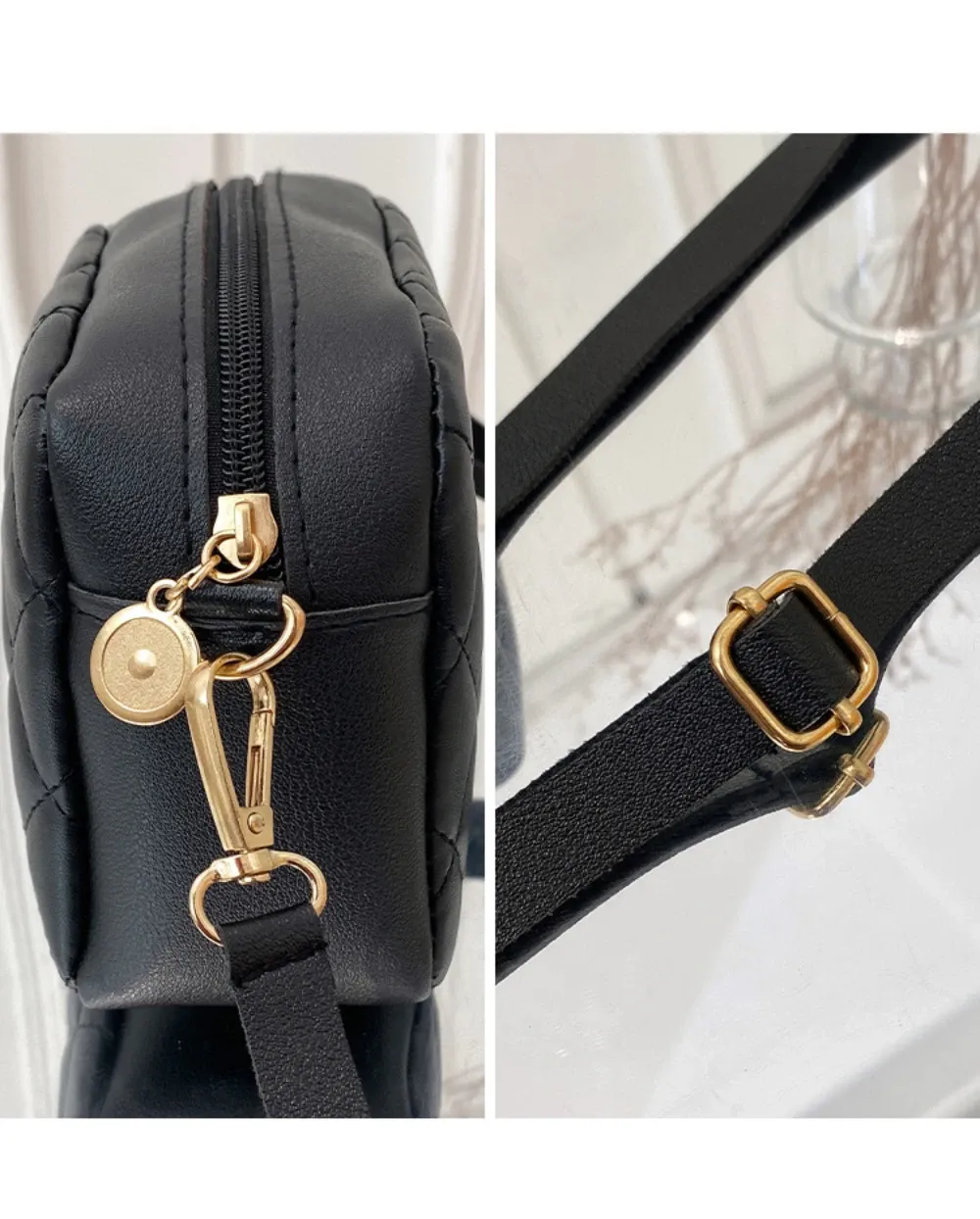 2024 Trendy Women's Small Messenger Bag with Tassel & Lingge Embroidery, Fashion Chain Crossbody Camera Bag, Soft PU Leather for Stylish Ladies showcase 21