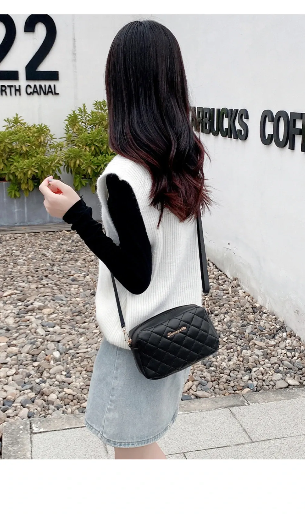 2024 Trendy Women's Small Messenger Bag with Tassel & Lingge Embroidery, Fashion Chain Crossbody Camera Bag, Soft PU Leather for Stylish Ladies showcase 8