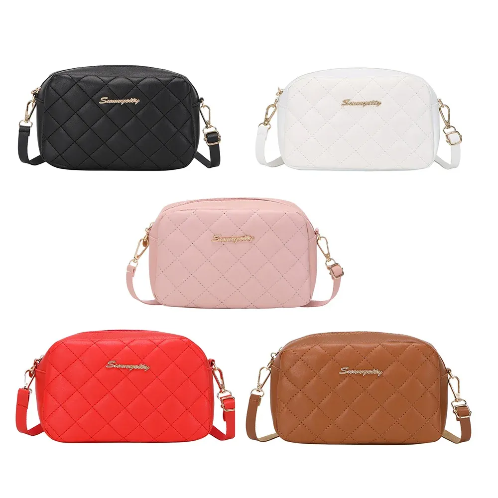 2024 Trendy Women's Small Messenger Bag with Tassel & Lingge Embroidery, Fashion Chain Crossbody Camera Bag, Soft PU Leather for Stylish Ladies thumbnail 5