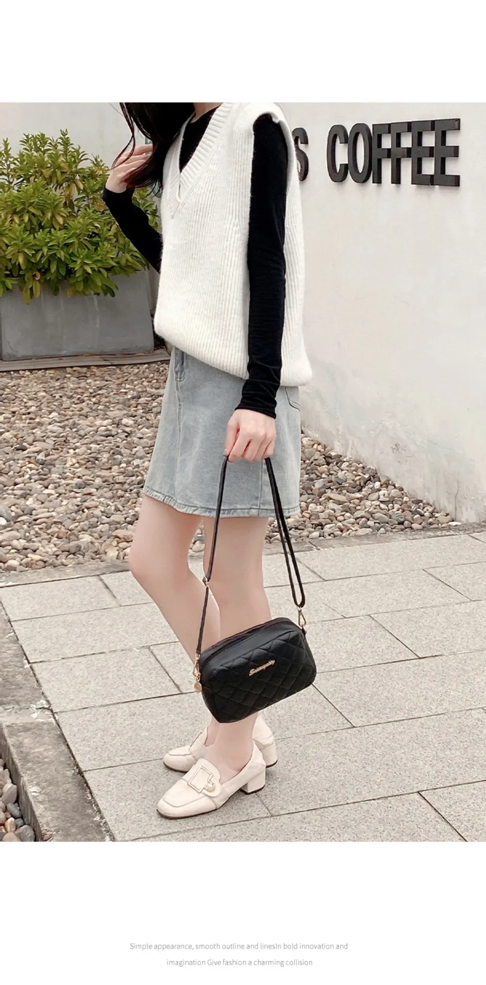 2024 Trendy Women's Small Messenger Bag with Tassel & Lingge Embroidery, Fashion Chain Crossbody Camera Bag, Soft PU Leather for Stylish Ladies showcase 13