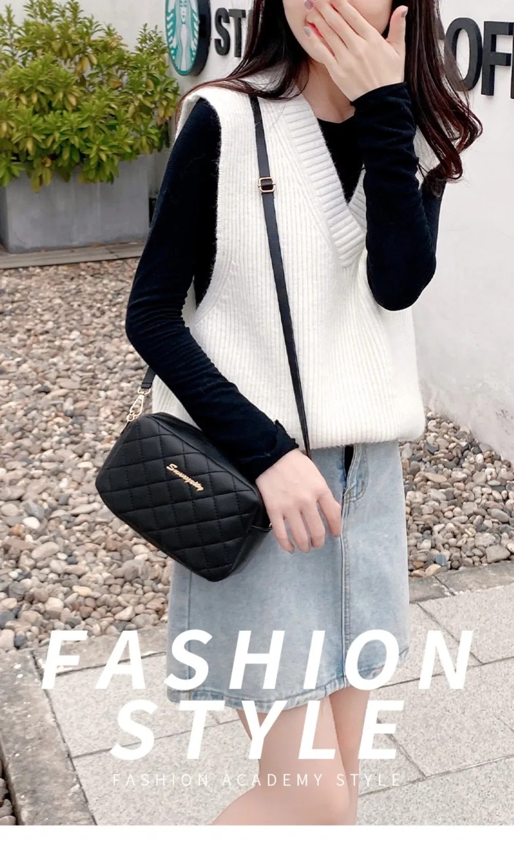 2024 Trendy Women's Small Messenger Bag with Tassel & Lingge Embroidery, Fashion Chain Crossbody Camera Bag, Soft PU Leather for Stylish Ladies showcase 1