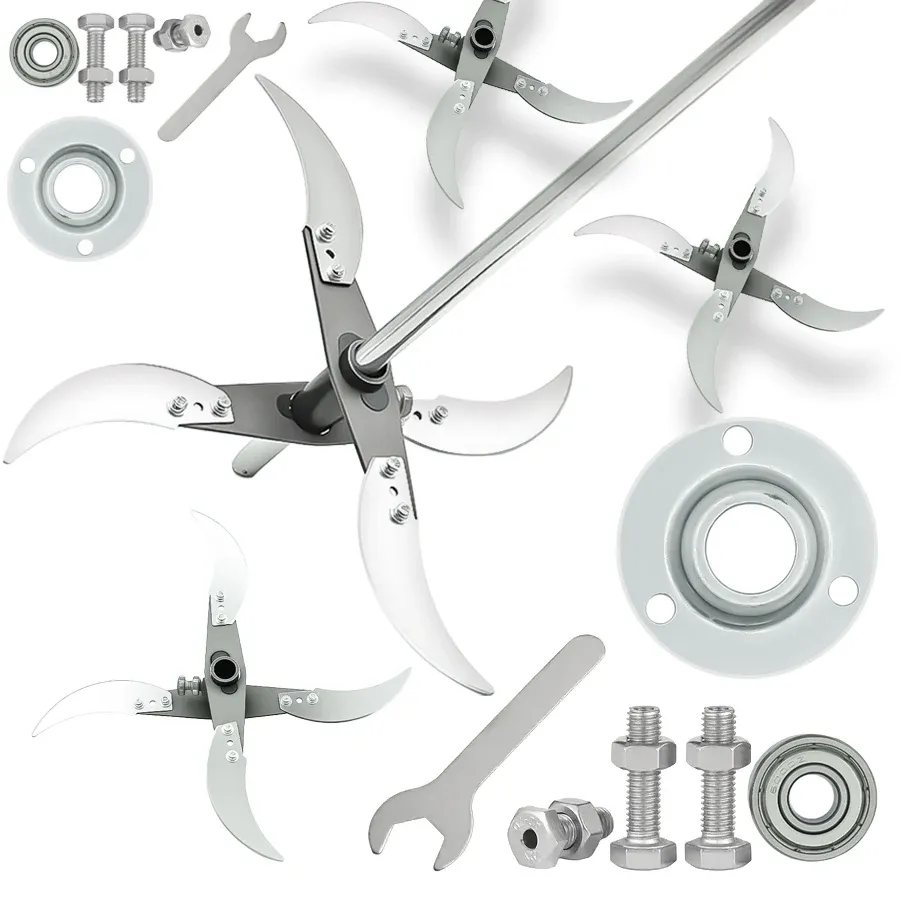 Multifunctional Grass Cutting Blade Set for Garden Edging & Vegetable Chopping - Rust-Resistant Stainless Steel Tool for Farm & Home Use showcase 6