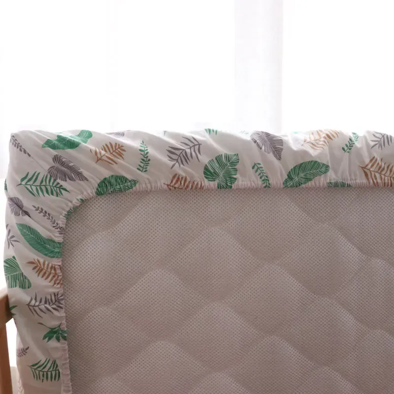 Soft Cotton Fitted Crib Sheet 130x70cm for Newborns, Toddlers - Breathable, Deep Pocket Bedding for Boys & Girls - Customizable Sizes Available showcase 14