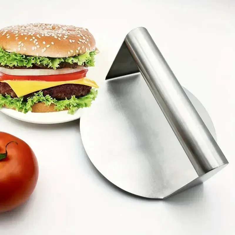 Heavy Duty Stainless Steel Smash Burger Press, Non-Stick Patty Maker Mold for BBQ Grilling, Professional Kitchen Tool for Restaurants and Home Cooks showcase 9