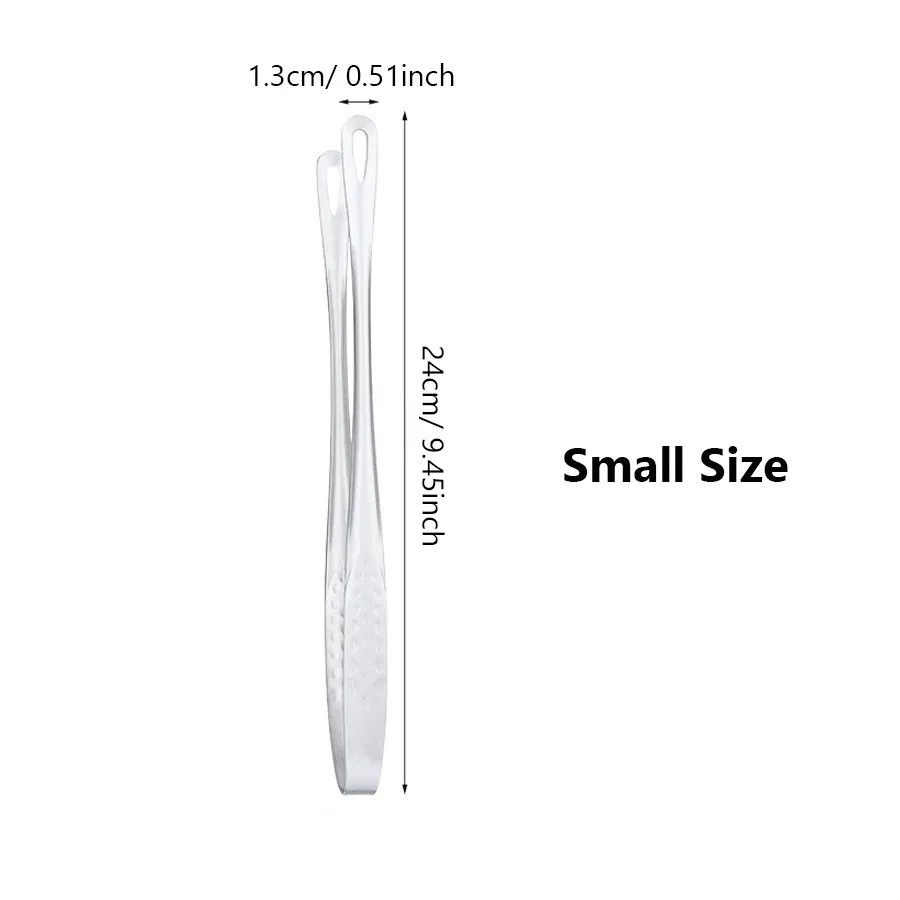 Long Stainless Steel Kitchen Tongs - Heat Resistant BBQ Grill Tongs with Non-Slip Grip for Steak, Seafood, Salad, Buffet Cooking - Durable 304 Stainless Steel Utensil showcase 7