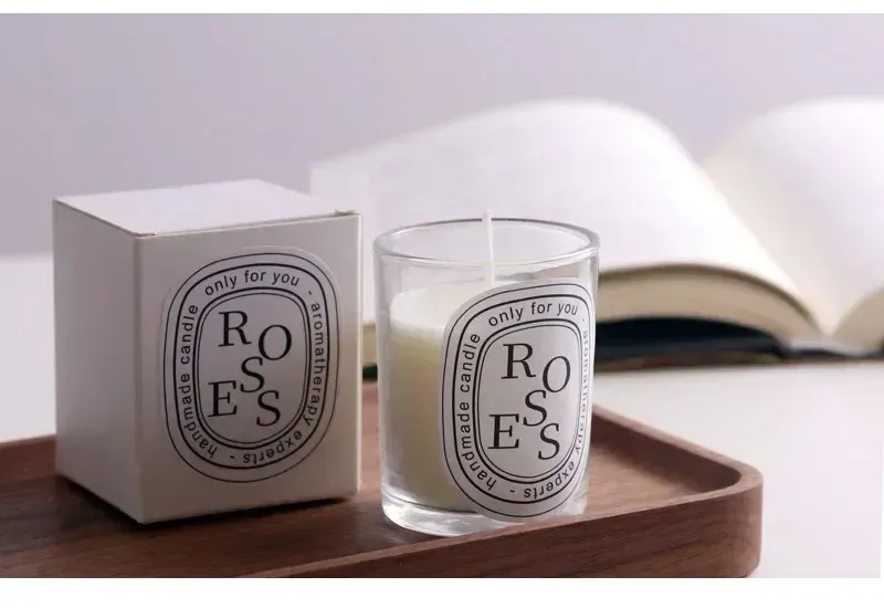 Romantic Scented Soy Wax Candle Jar - Luxury Aromatherapy Fragrance for Home Decor, Wedding Favors, and Guest Gifts showcase 9