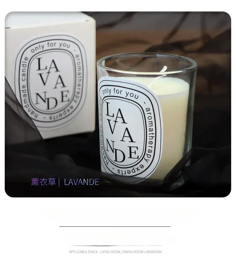 Romantic Scented Soy Wax Candle Jar - Luxury Aromatherapy Fragrance for Home Decor, Wedding Favors, and Guest Gifts showcase 8