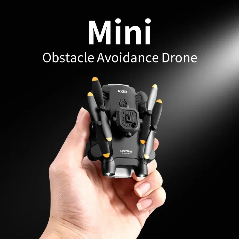 4DRC V30 Mini Drone with 4K HD Camera, 5-Sided Obstacle Avoidance, FPV Live Video, Altitude Hold, Headless Mode, One-Key Return, Foldable RC Quadcopter for Adults & Beginners