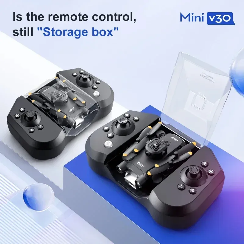 4DRC V30 Mini Drone with 4K HD Camera, 5-Sided Obstacle Avoidance, FPV Live Video, Altitude Hold, Headless Mode, One-Key Return, Foldable RC Quadcopter for Adults & Beginners thumbnail 6