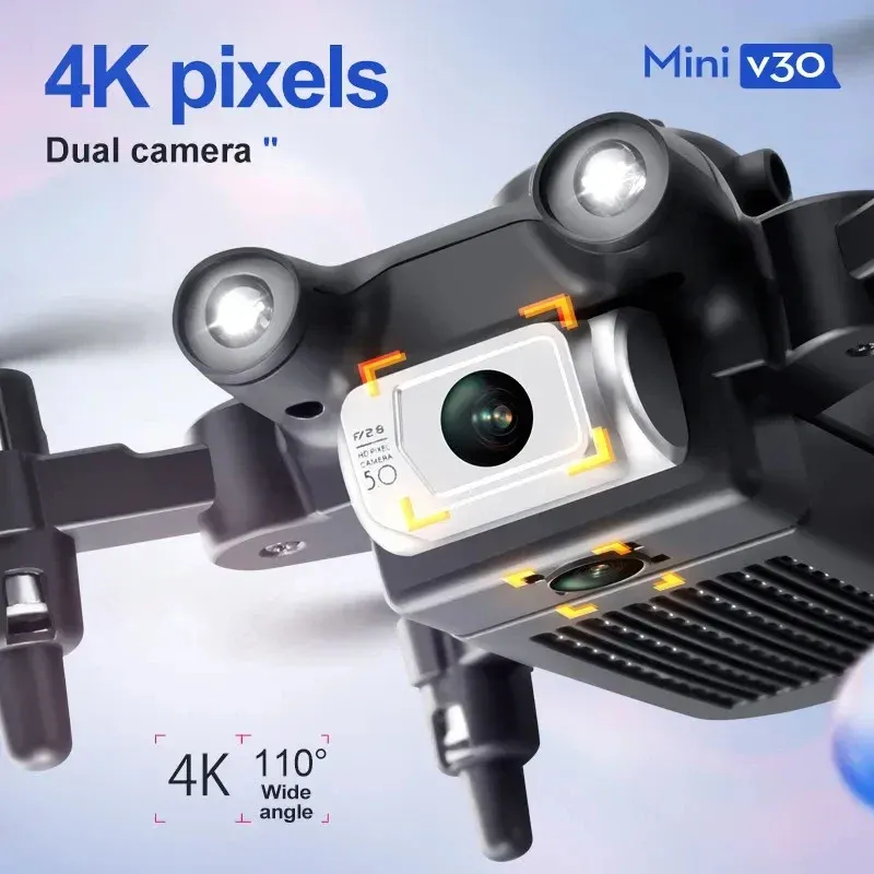 4DRC V30 Mini Drone with 4K HD Camera, 5-Sided Obstacle Avoidance, FPV Live Video, Altitude Hold, Headless Mode, One-Key Return, Foldable RC Quadcopter for Adults & Beginners showcase 5