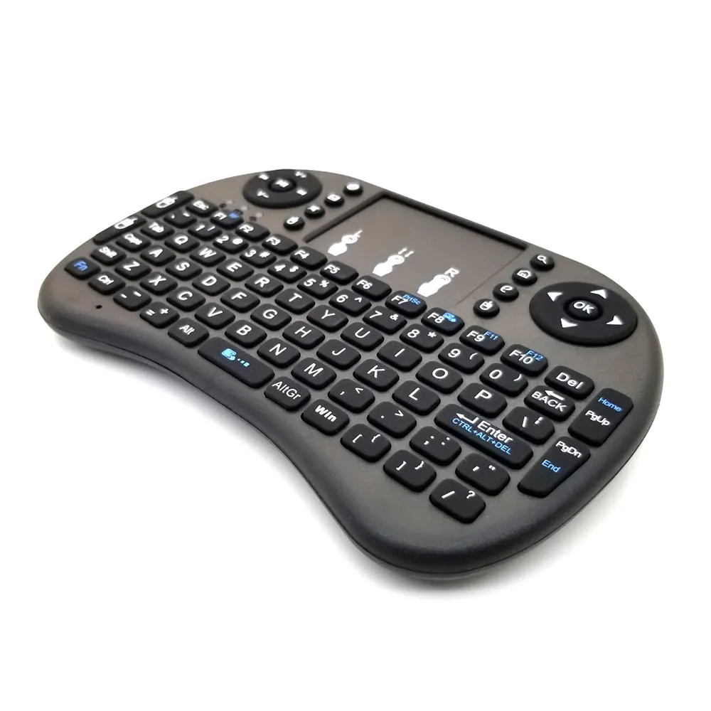 MRSVI i8 2.4G Mini Wireless Keyboard with Touchpad, Air Mouse Remote Control for Android TV Box, Smart TV, PC - Classic Black showcase 5