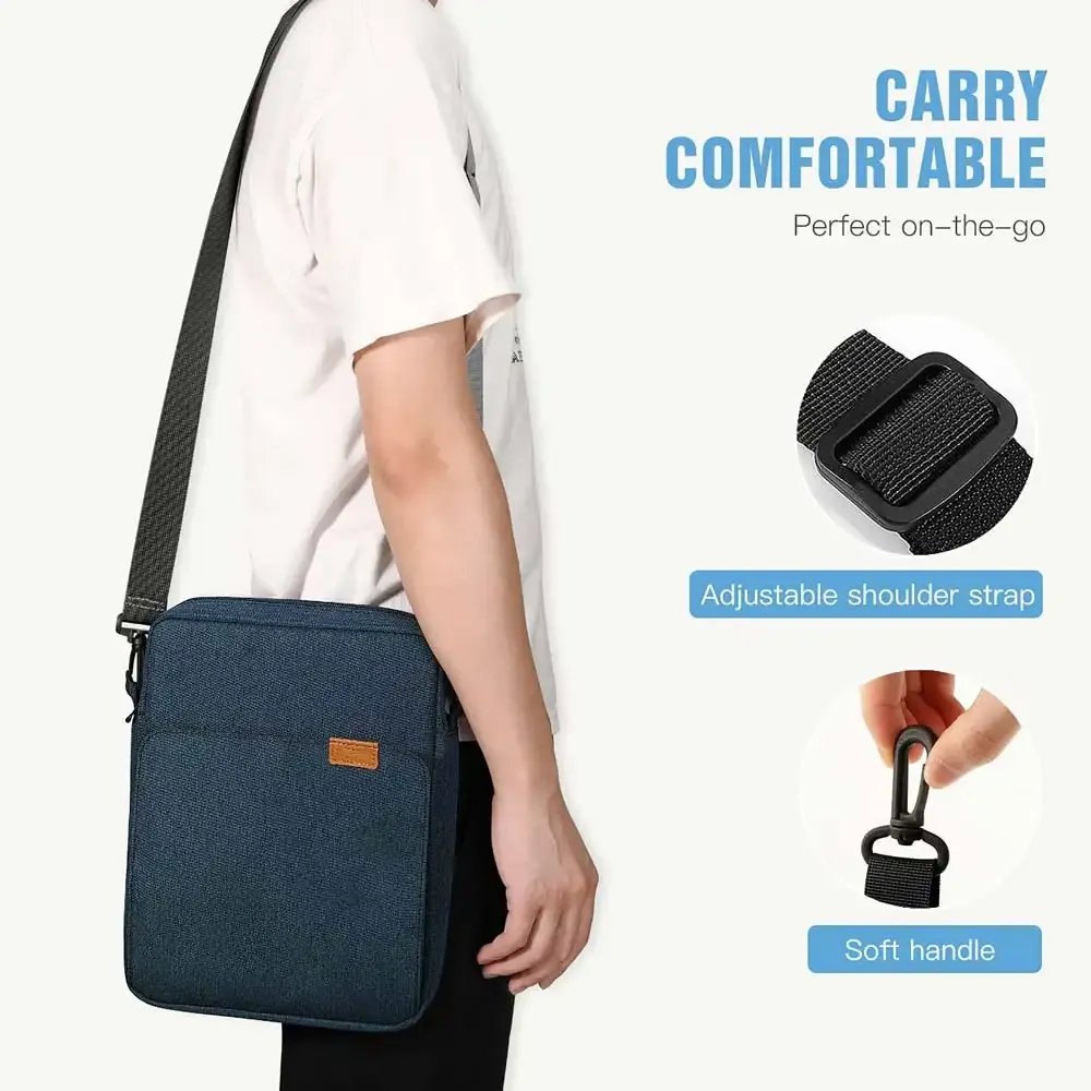 Universal 9-13 Inch Tablet Sleeve Bag Pouch for iPad Pro 11/12.9, Air 5/4, Mini 6, Samsung Galaxy Tab S8/S7 FE, Surface Go - Protective Carrying Case showcase 11