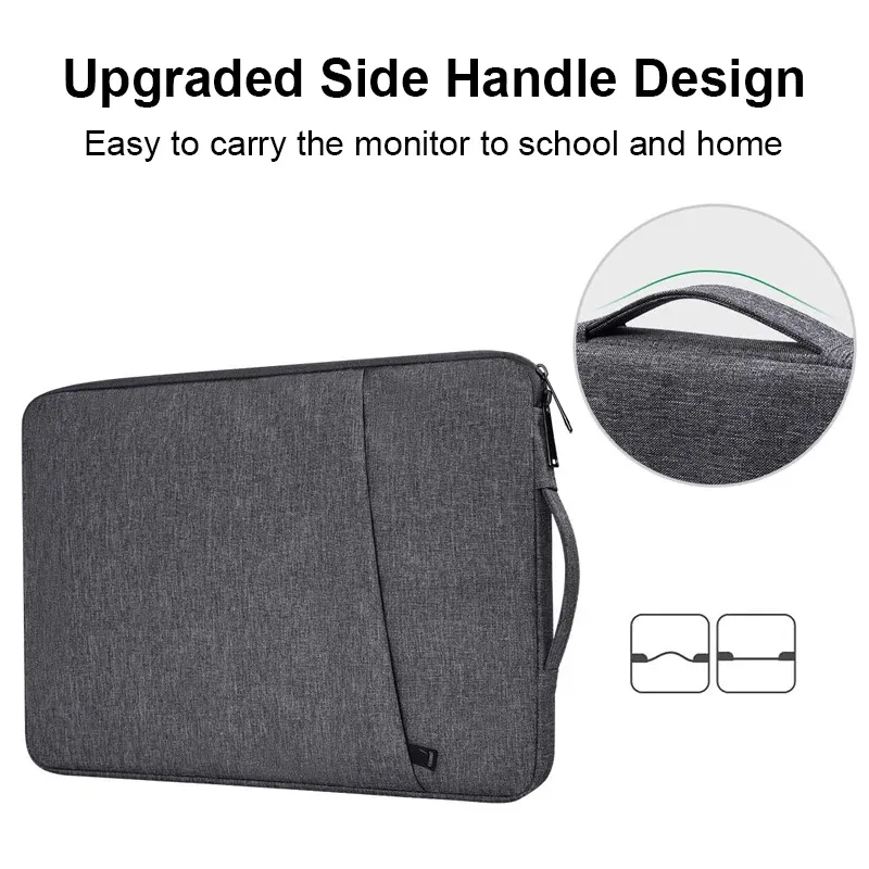 Waterproof Laptop Sleeve Bag for MacBook Pro Air 13-15.6 Inch, Durable Nylon Notebook Case with Handle for Lenovo, ASUS, Xiaomi, HP, Dell showcase 3