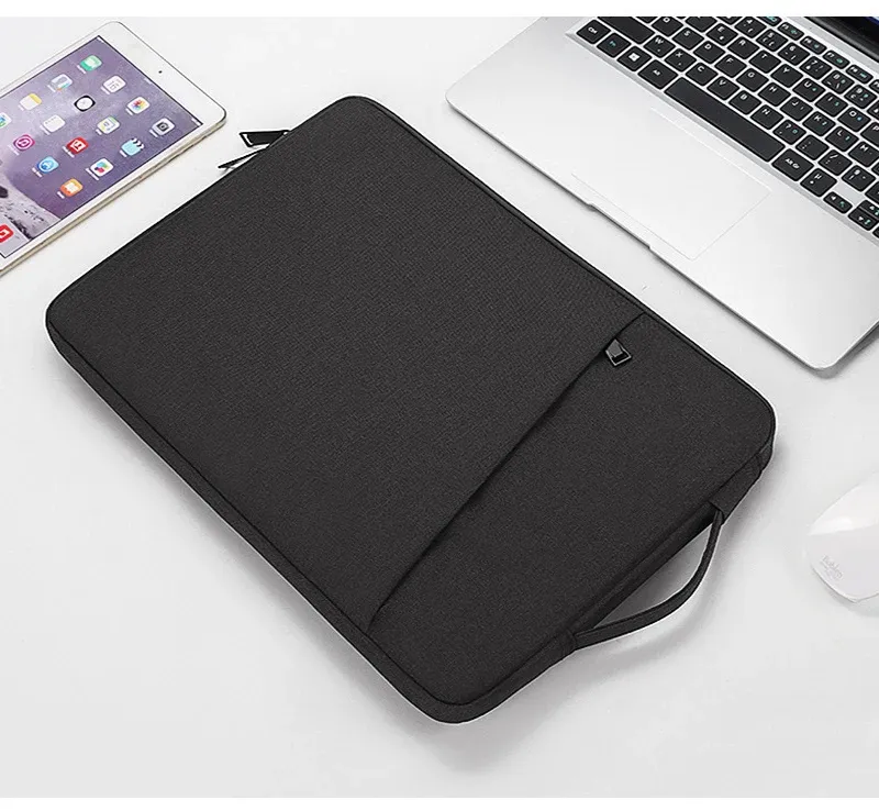 Waterproof Laptop Sleeve Bag for MacBook Pro Air 13-15.6 Inch, Durable Nylon Notebook Case with Handle for Lenovo, ASUS, Xiaomi, HP, Dell showcase 7