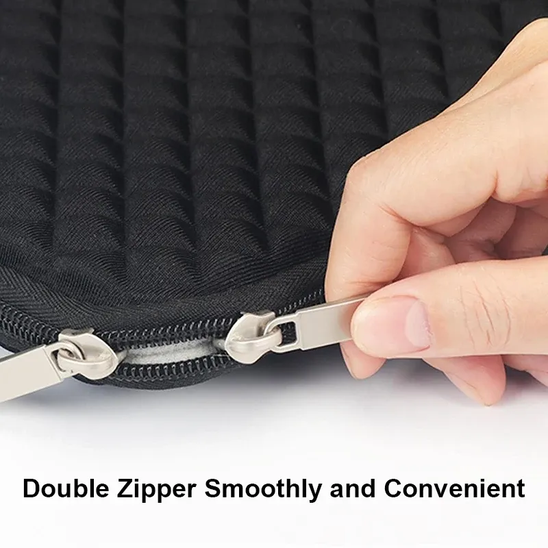 Waterproof Laptop Bag Sleeve Case for MacBook Air Pro Retina 11-15.6 inch, Ultrabook Notebook Protector Cover with Shockproof Sponge and Lycra Fabric thumbnail 5