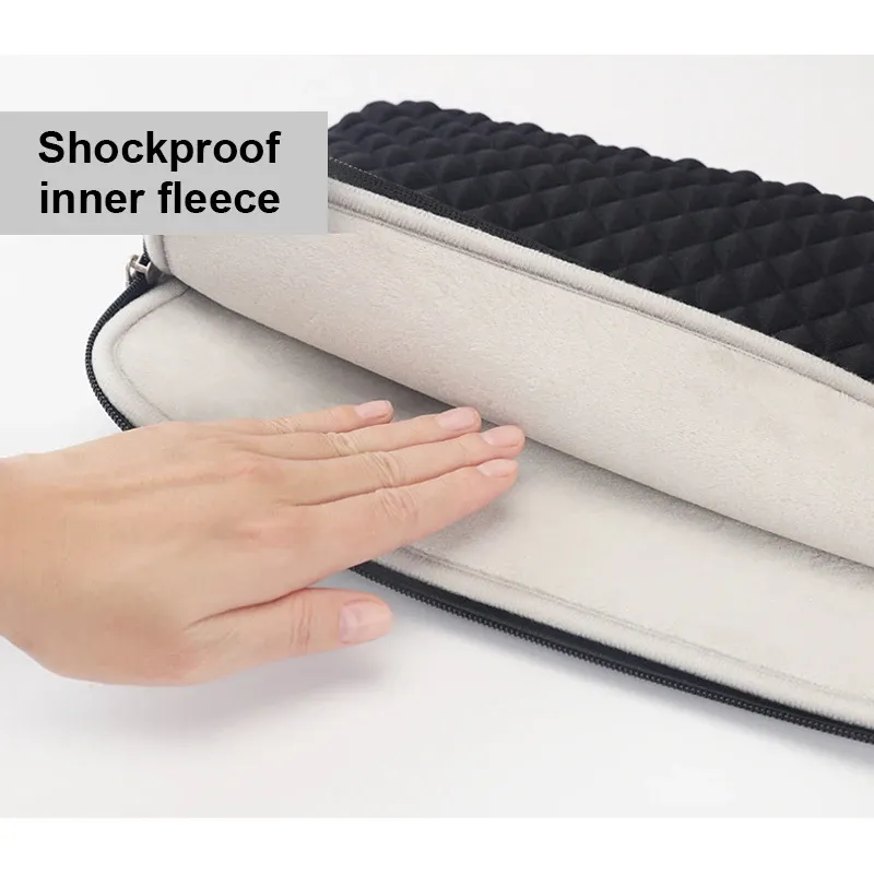 Waterproof Laptop Bag Sleeve Case for MacBook Air Pro Retina 11-15.6 inch, Ultrabook Notebook Protector Cover with Shockproof Sponge and Lycra Fabric showcase 2