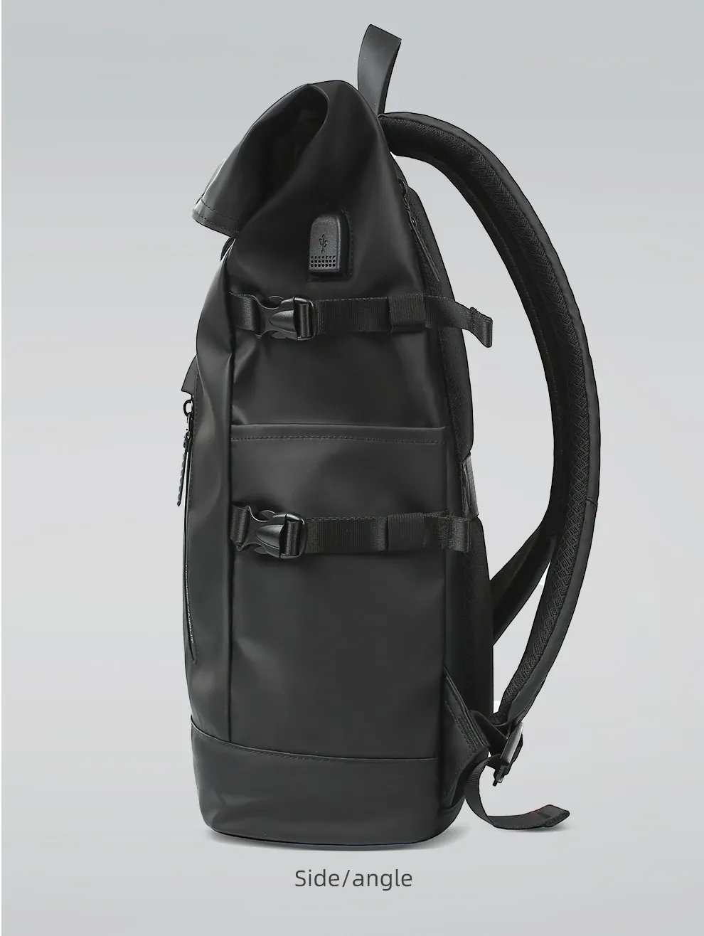 HK Expandable Travel Backpack for Men, Large Capacity Waterproof 15.6" Laptop Bag, Versatile Hiking Rucksack with USB Charging Port, Ideal for Cycling and Daily Use showcase 17