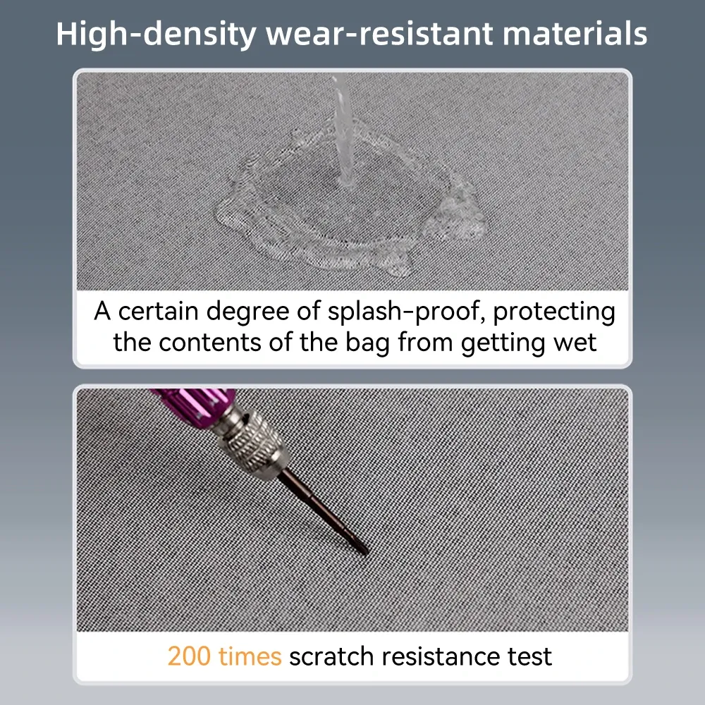 14-15.6 Inch Waterproof Laptop Sleeve Bag for MacBook Air Pro, Portable Notebook Case, Travel Carrying Handbag for Tablets and Computers thumbnail 3