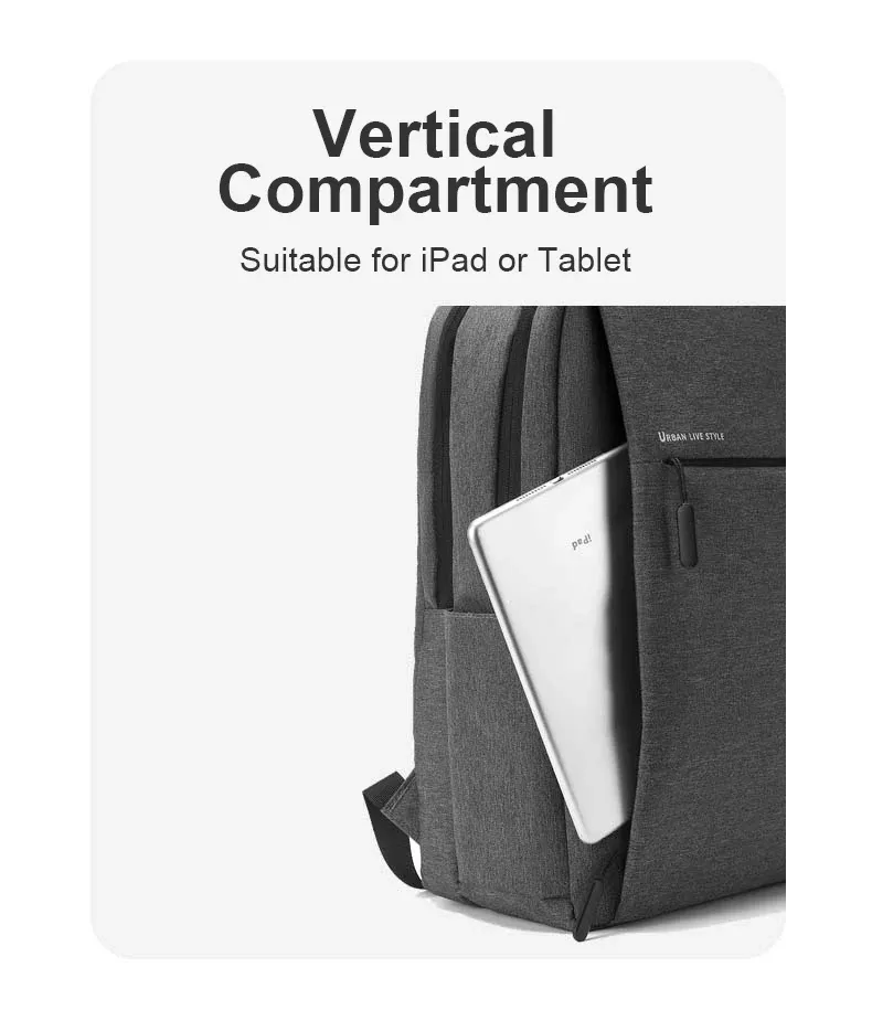Large Capacity 17.3 Inch Laptop Backpack for Men, Waterproof Travel Bag with Multiple Pockets, Ideal for 15.6 and 17.3 inch Laptops, Durable and Stylish for Daily Commute or Travel showcase 9