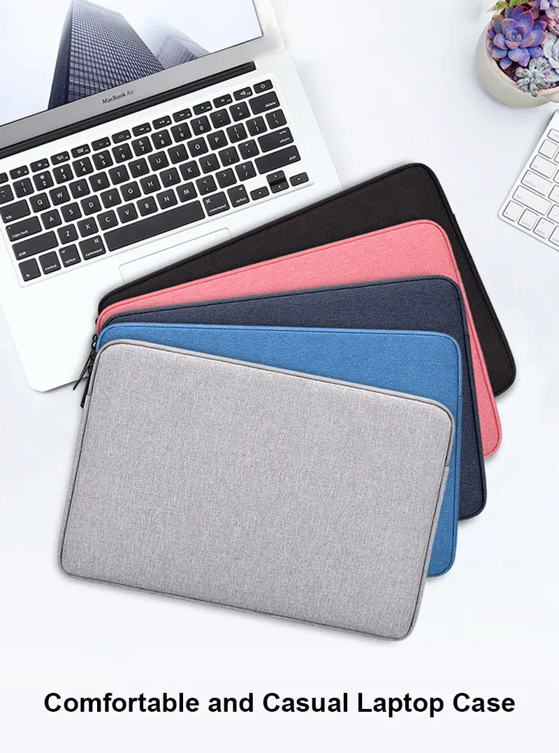 Waterproof Portable Laptop Sleeve Bag for 11-15.6 Inch Macbooks & Laptops - Shockproof, Anti-Scratch, Slim Design for Daily Use showcase 2