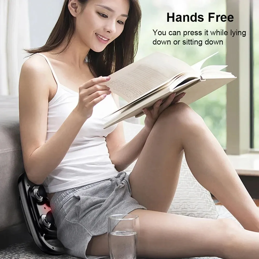 6-Head Deep Tissue Massage Gun for Muscle Relief - Percussion Massager for Neck, Cervical Spine, and Full Body Relaxation thumbnail 6
