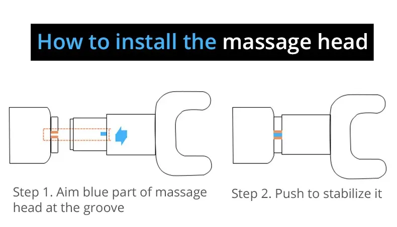 Phoenix A2 Deep Tissue Massage Gun for Muscle Relaxation, Pain Relief, and Dynamic Therapy - Includes 4 Heads, 20 Speed Settings, 2500mAh Battery, 1kg Lightweight Design showcase 3