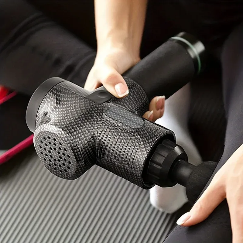 Electric Deep Tissue Massage Gun for Muscle Relaxation - Portable Percussion Massager for Neck, Back, Shoulder Pain Relief - Fitness Fascial Tool showcase 8