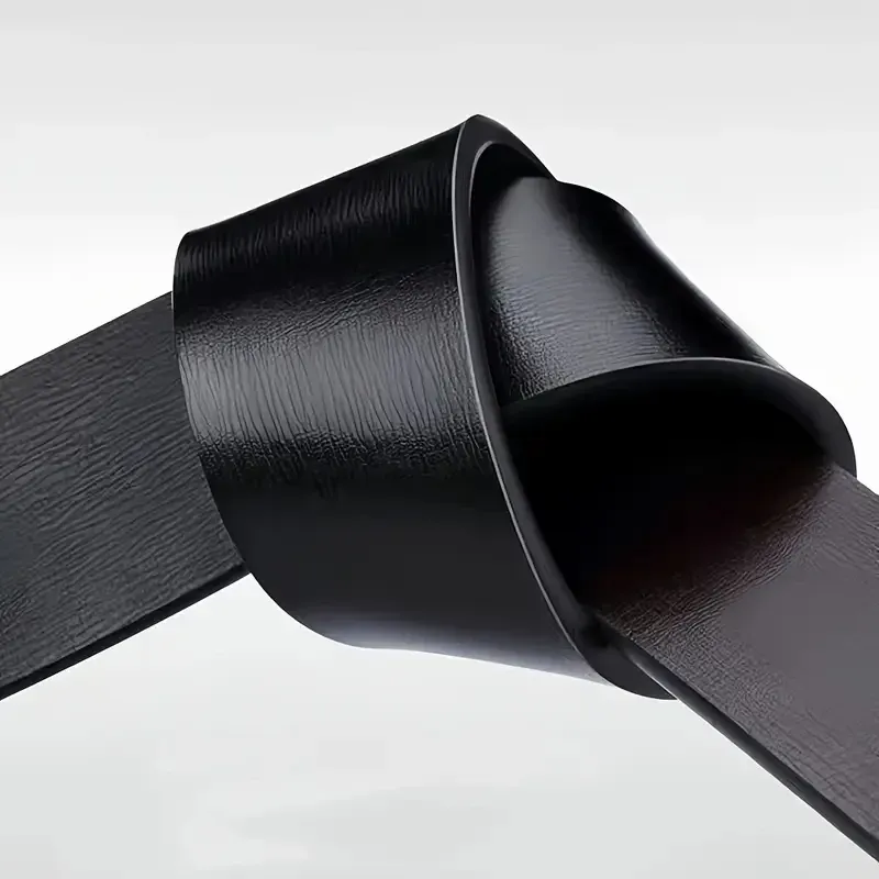 Men's Fashion PU Leather Belt with Automatic Buckle - Stylish Accessory for Casual, Work, Business, Party, and Festival Wear thumbnail 5