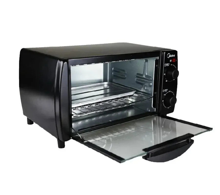 Multifunctional Mini Electric Oven for Home Baking - Compact Kitchen Appliance with Independent Temperature Control for Cakes & More thumbnail 4