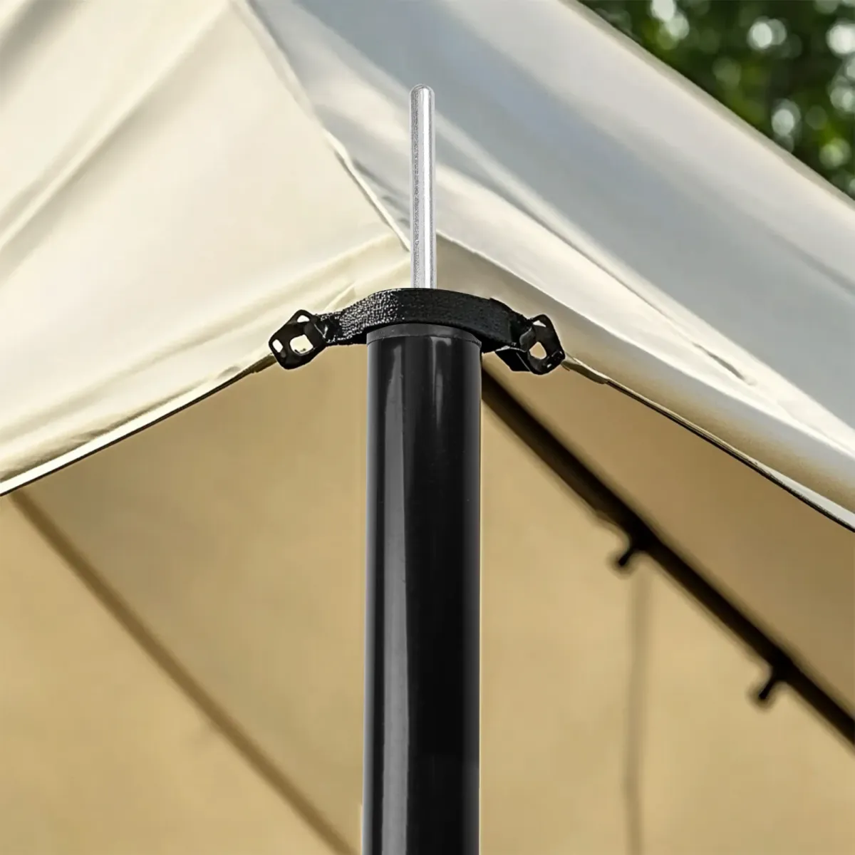 Telescopic Tent Poles Set of 2 - Adjustable Aluminium Camping Awning Poles for Sun Sails, Tarps, and Shelters - Lightweight & Durable Outdoor Gear showcase 14
