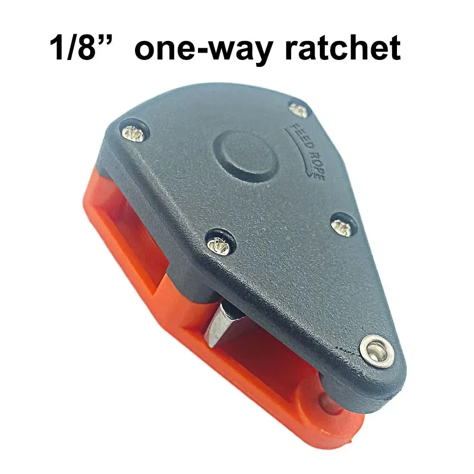 Outdoor Camping Tent Ratchet Pulley System for 3-4mm Rope, Heavy Duty Wind Rope Buckle Tightener, Quick Secure Tie Down Gear showcase 5