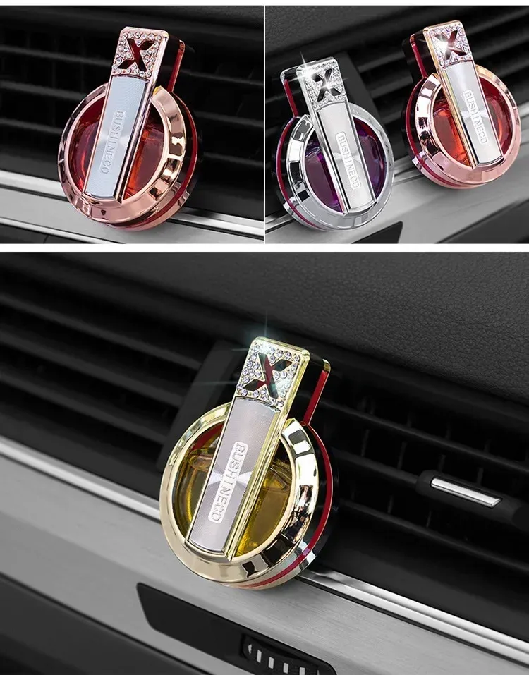 Elegant Car Perfume Air Freshener for Women, Long-Lasting Auto Vent Aromatherapy, High-End Scented Diffuser, Premium Car Interior Accessory Gift showcase 16