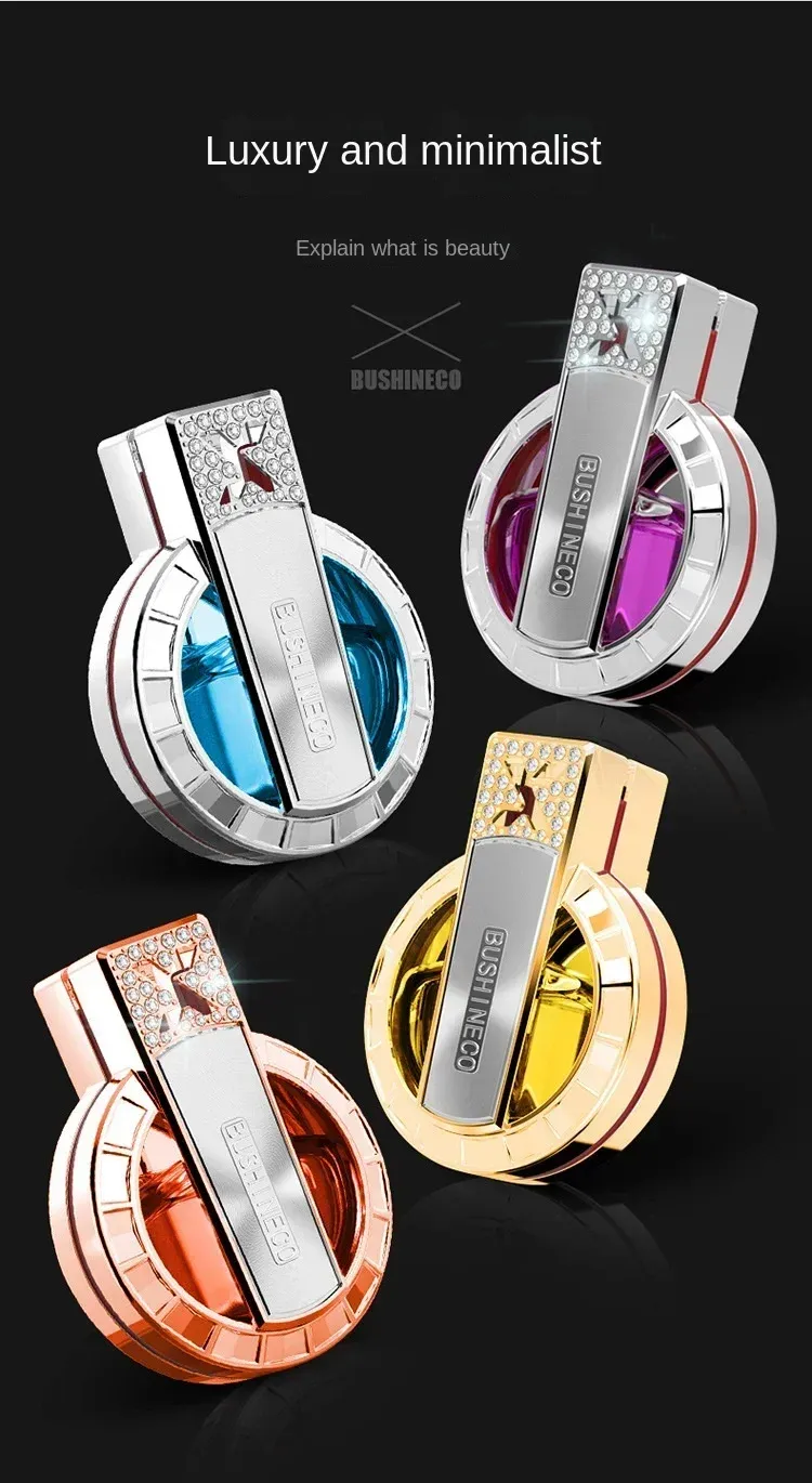 Elegant Car Perfume Air Freshener for Women, Long-Lasting Auto Vent Aromatherapy, High-End Scented Diffuser, Premium Car Interior Accessory Gift showcase 12