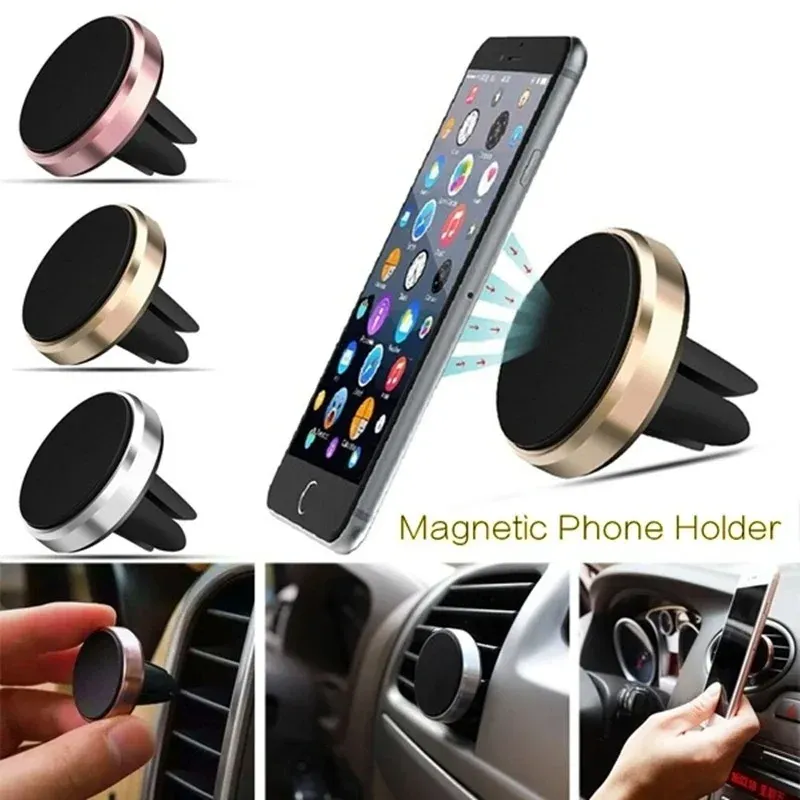 Universal Magnetic Car Phone Holder Mount for Air Vent - Secure & Stable Stand for iPhone, Samsung, and All Smartphones thumbnail 6
