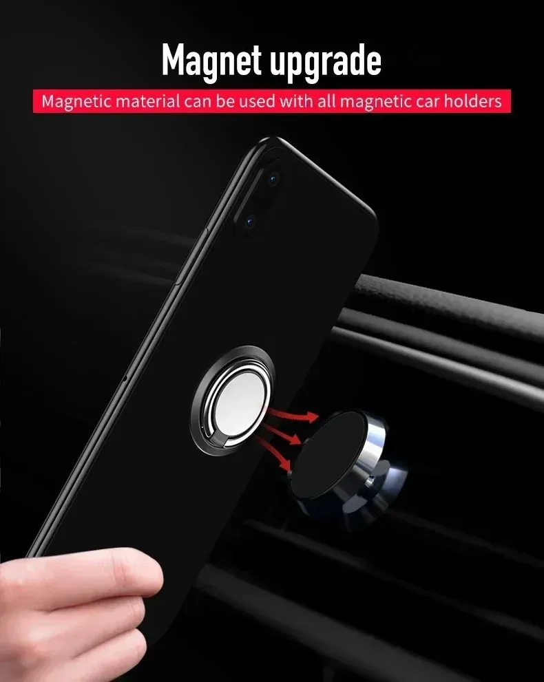 Universal Mini Finger Ring Holder Stand Grip 360 Rotating for Mobile Phone with Car Magnetic Mount Back Sticker Pad Bracket showcase 10