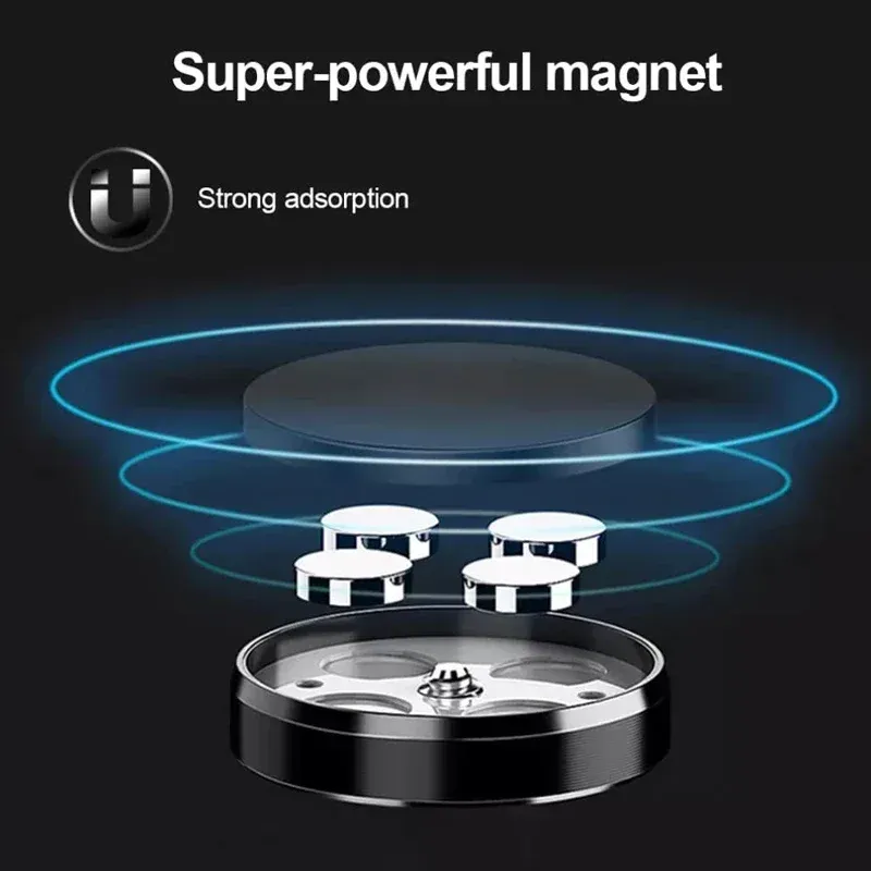 Universal Magnetic Car Phone Holder Mount - 360° Rotatable or Fixed Stand for iPhone, Samsung, Huawei - Dashboard & Wall Sticker thumbnail 4