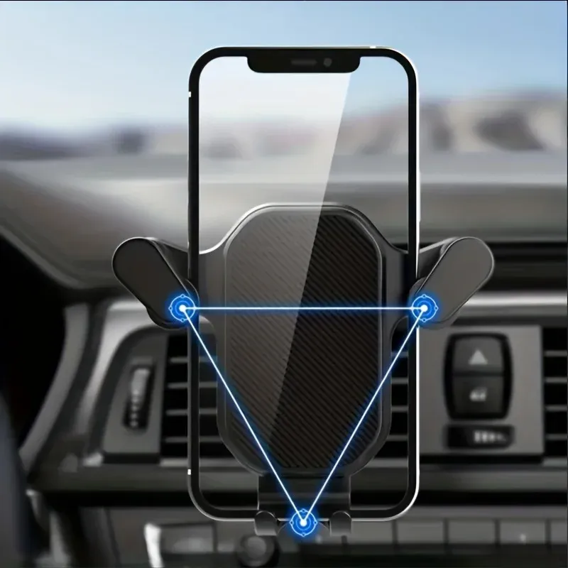 Universal Car Phone Holder Air Vent Clip Mount - Adjustable Stand for 4.7-6.7 Inch Smartphones & GPS Devices, Secure Mobile Cell Support showcase 3