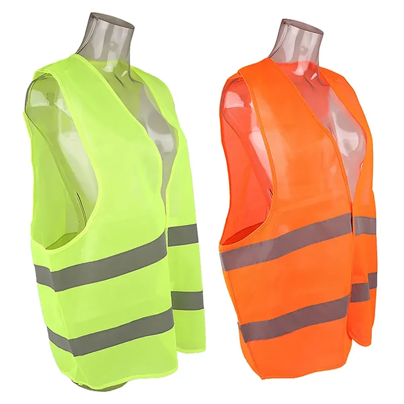High Visibility Reflective Safety Vest - Breathable Mesh Work Gear for Construction, Road Workers, Cyclists, Runners & Outdoor Activities - Enhanced Safety & Durability showcase 8