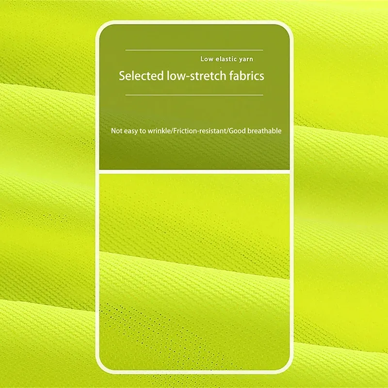 High Visibility Reflective Safety Vest - Breathable Mesh Work Gear for Construction, Road Workers, Cyclists, Runners & Outdoor Activities - Enhanced Safety & Durability showcase 4