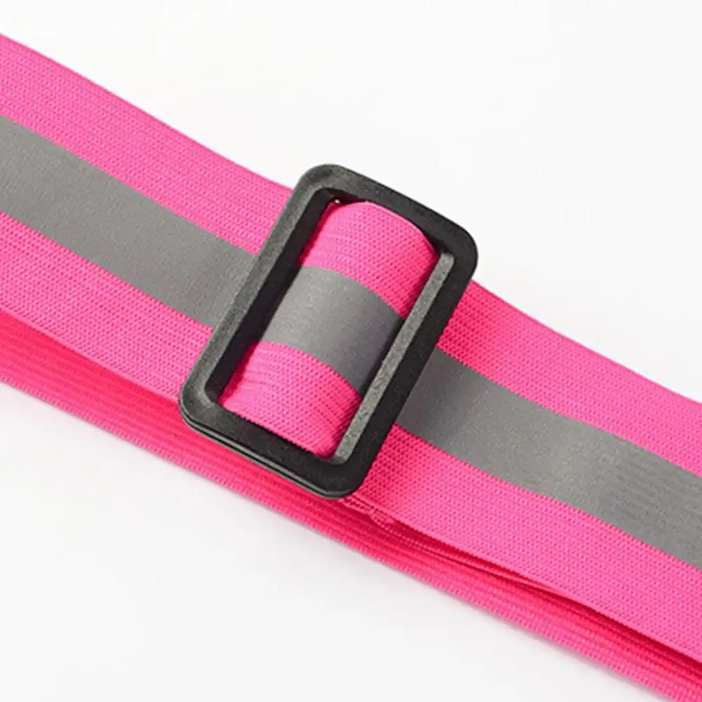 High-Visibility Reflective Vest for Night Running & Cycling - Adjustable Elastic Garter Style Safety Gear for Adults & Children showcase 23