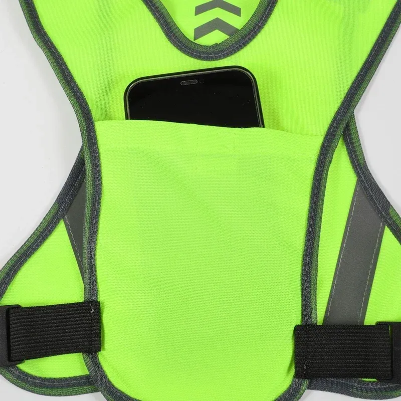 Reflective Elastic Safety Vest for Outdoor Sports - High Visibility Night Running Cycling Gear, Adjustable Fit for Adults showcase 17