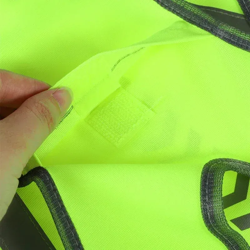 High Visibility Reflective Cycling Vest for Night Running & Motorcycle Safety - Lightweight, Breathable, Adjustable Fit for All Sizes showcase 19