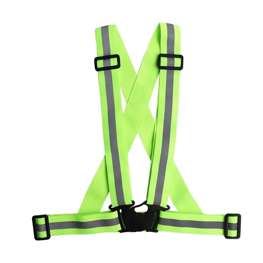 High Visibility Reflective Safety Vest for Outdoor Night Walking, Running, Cycling - Adjustable, Lightweight, Waterproof Gear thumbnail 3
