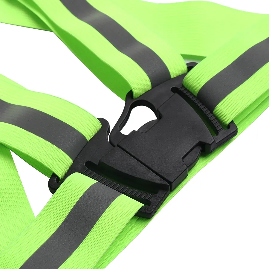 High Visibility Reflective Safety Vest for Outdoor Night Walking, Running, Cycling - Adjustable, Lightweight, Waterproof Gear showcase 5