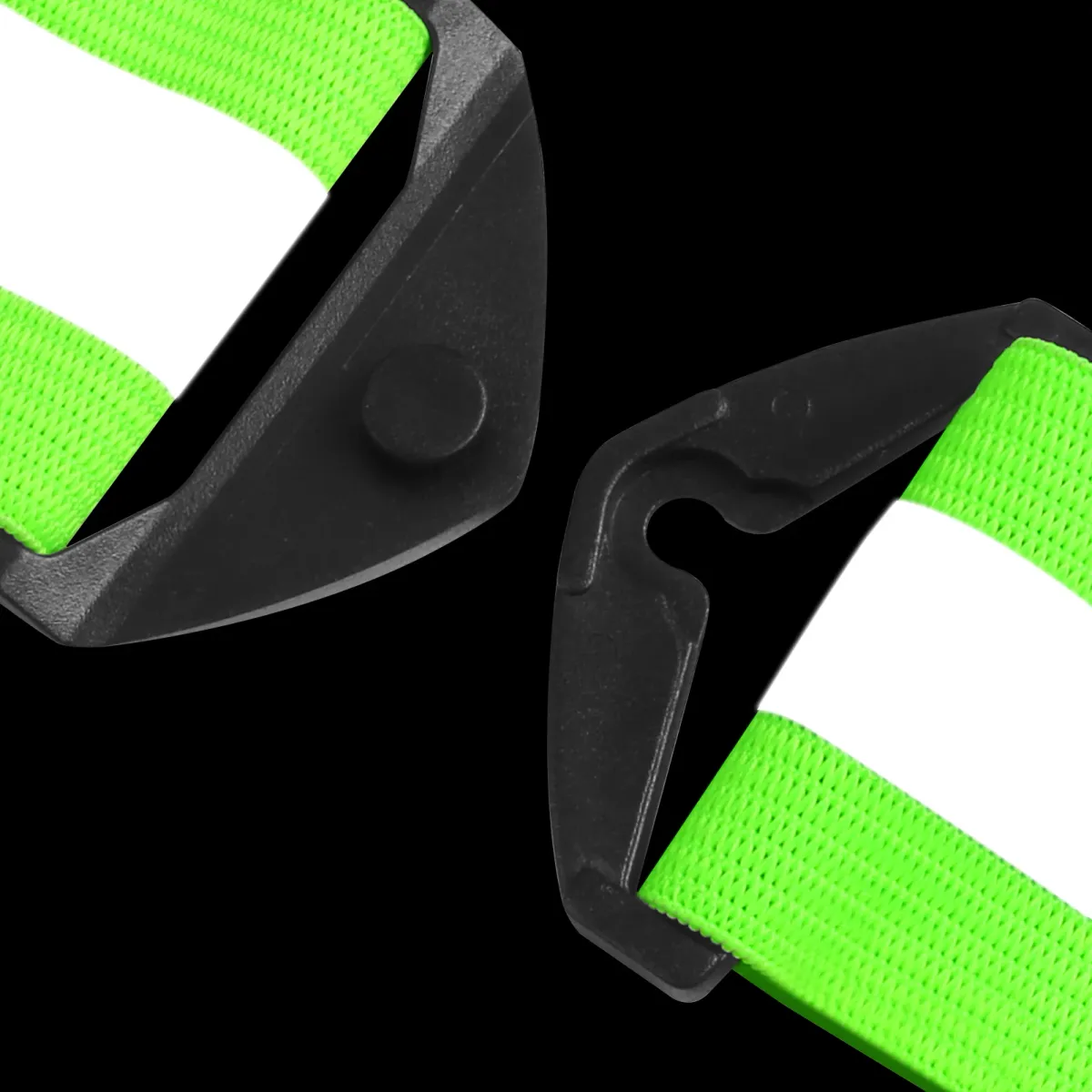 LED Reflective Safety Vest for Outdoor Night Walking, Running, Cycling - Rechargeable, Waterproof, Adjustable Straps for High Visibility (800ft Reflective, 1000ft LED) showcase 6