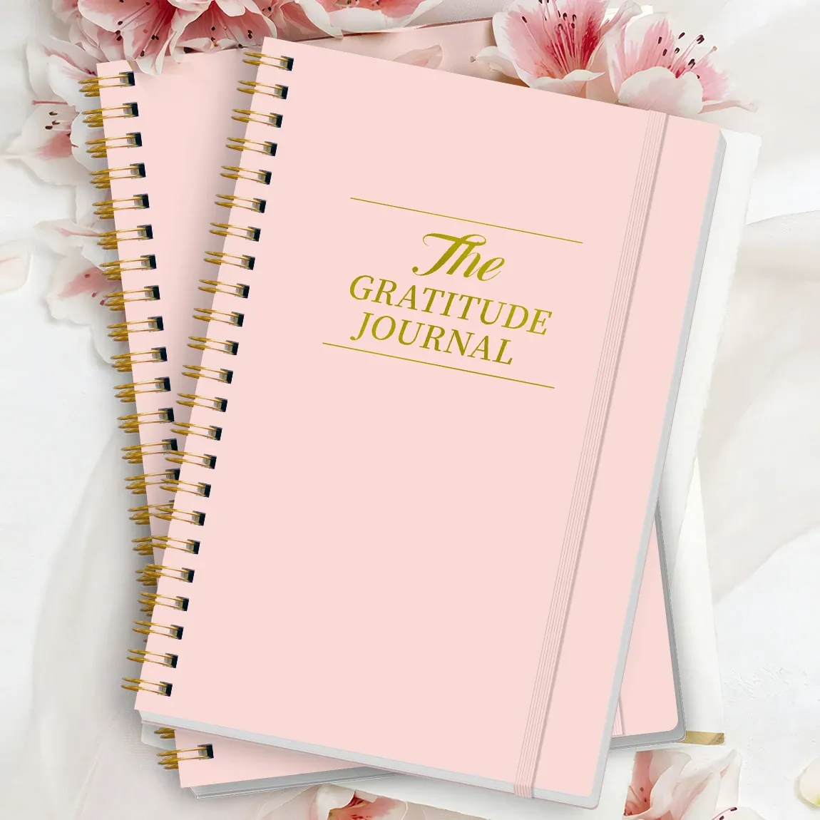 A5 Gratitude Journal: Daily Guided Notebook with Prompts for Thankfulness & Reflections, Spiral Bound Hardcover for Mindfulness & Positive Mindset showcase 2