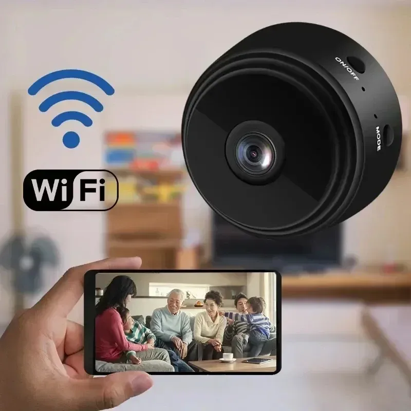 HD 1080P WiFi Indoor Security Camera with Audio - Wireless IP CCTV Video Surveillance Monitor for Home Protection