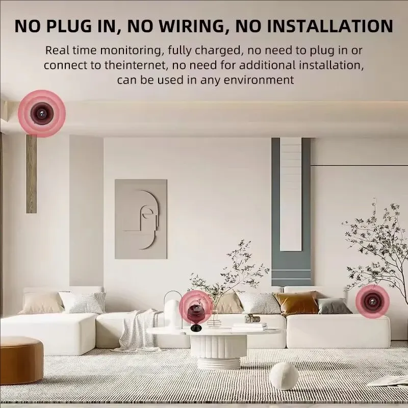 HD 1080P WiFi Indoor Security Camera with Audio - Wireless IP CCTV Video Surveillance Monitor for Home Protection showcase 6