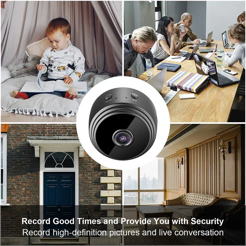 A9 Mini WiFi Camera 1080P HD Wireless Security Monitoring with Night Vision, Remote Video Surveillance for Smart Home Use thumbnail 2